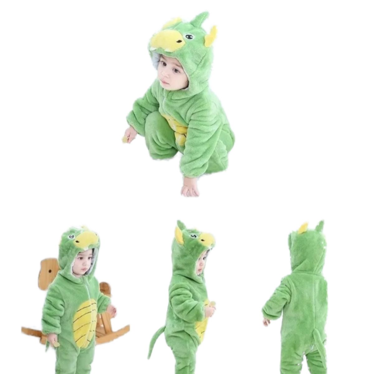AGW - Pijama  Enterito Polar Bebés Dragon