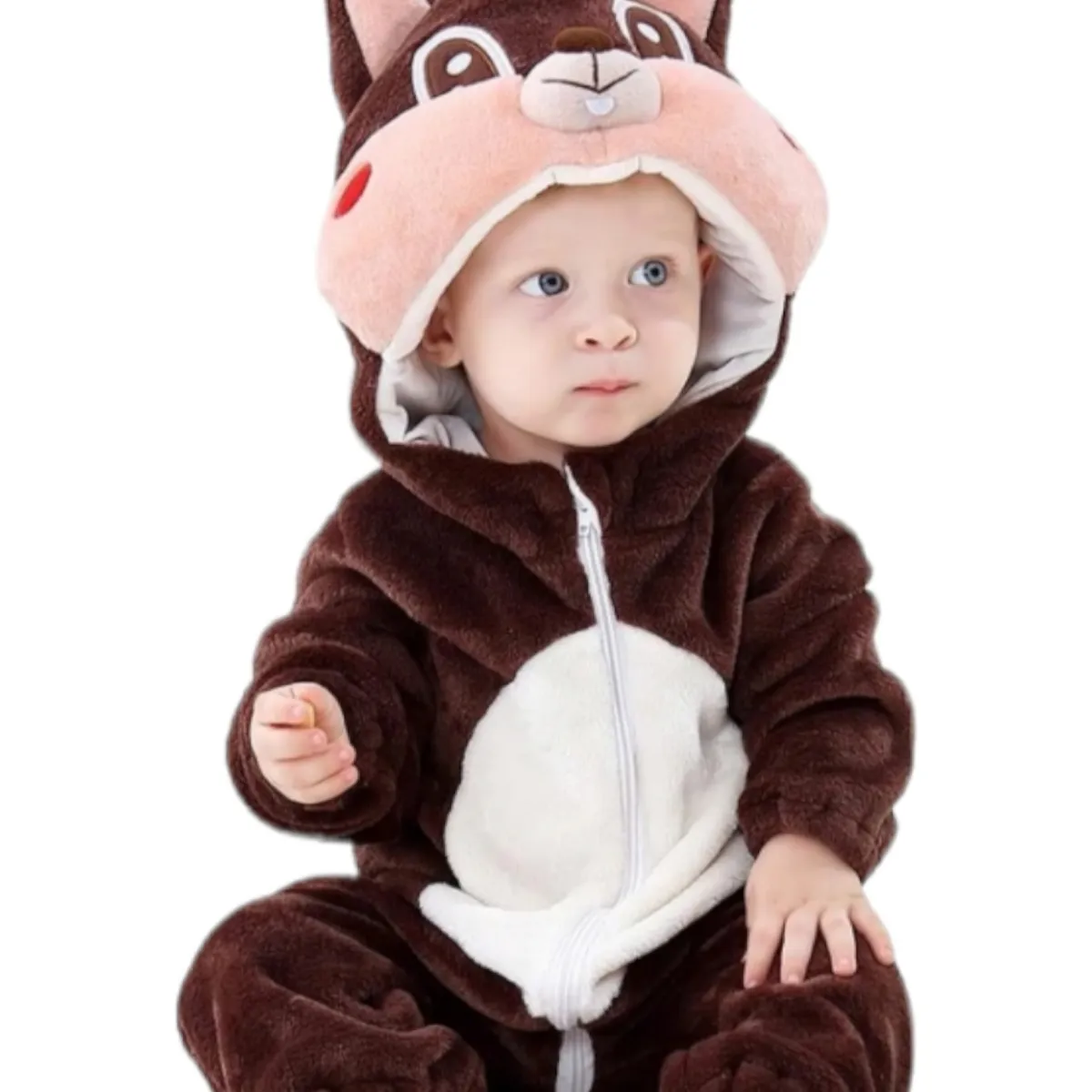 AGW - Pijama  Enterito Polar Bebés Ardilla