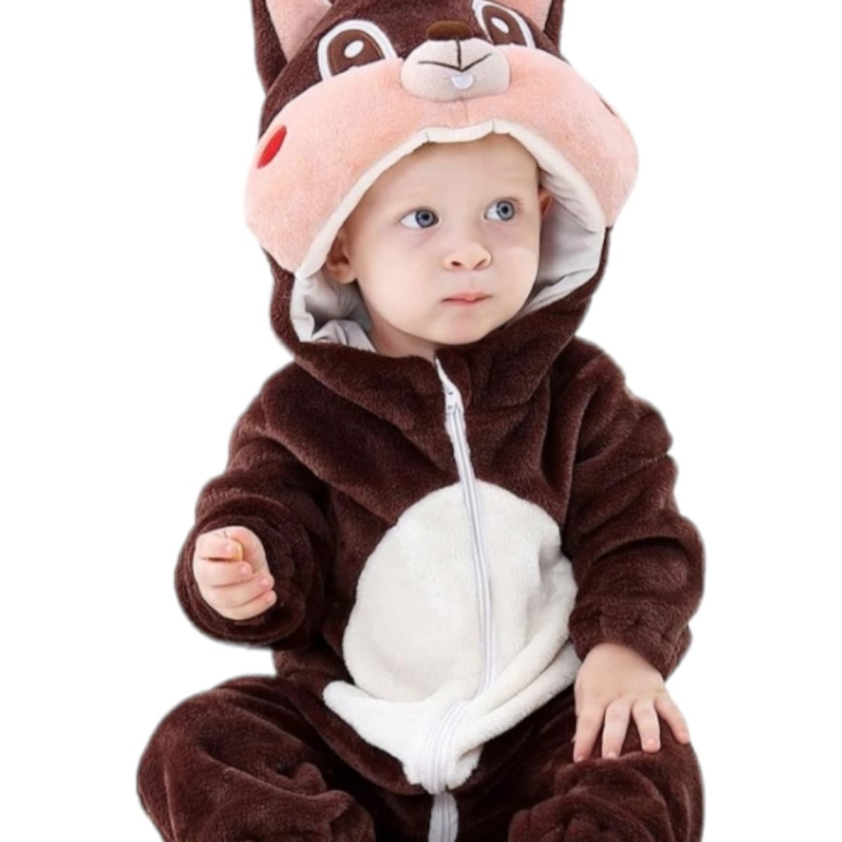 AGW - Pijama  Enterito Polar Bebés Ardilla