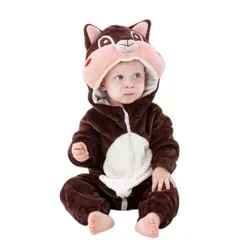 AGW - Pijama Enterito Polar Bebés Ardilla