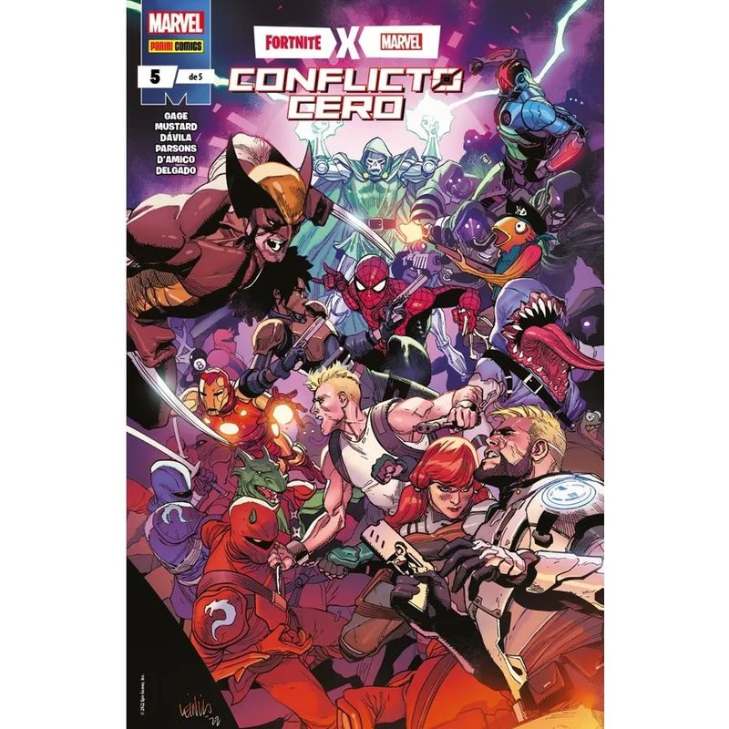 PANINI COMICS - FORTNITE X MARVEL CONFLICTO CERO N5