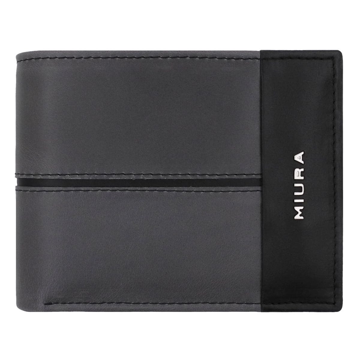 MIURA - Billetera Hombre Miura Mod. Joe 100 % Cuero Natural