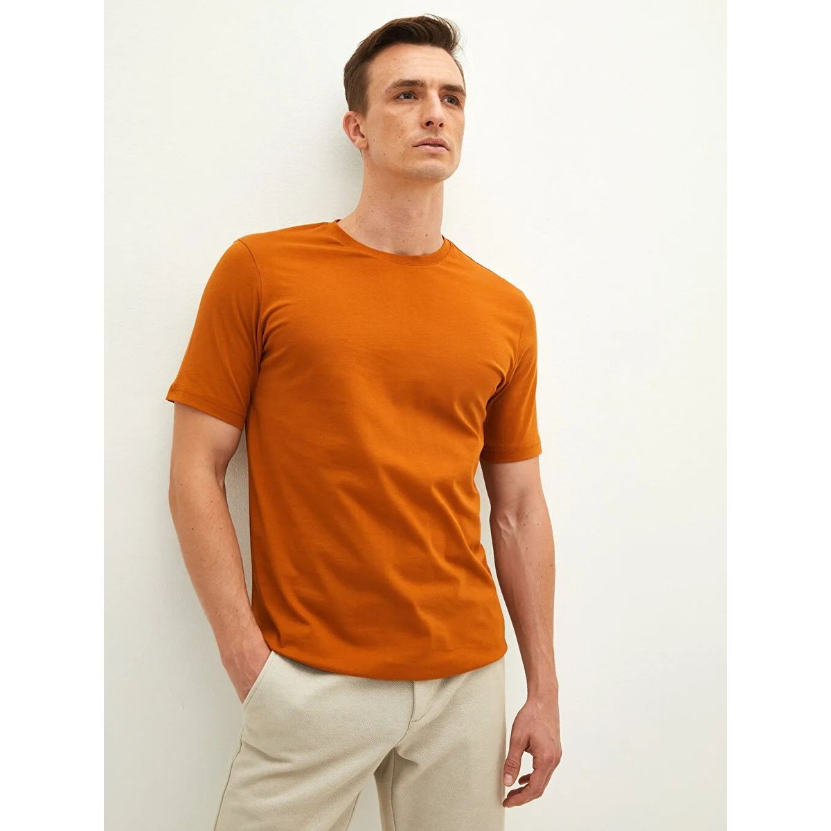 MROTTO - Polera Hombre Casual Manga Corta Algodon