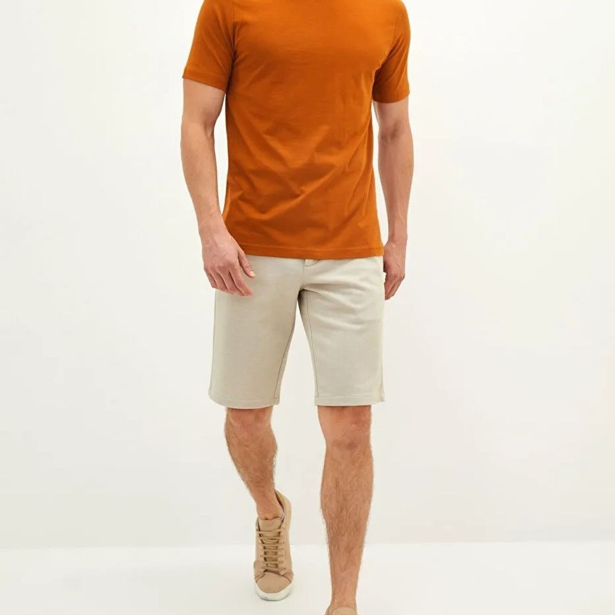 MROTTO - Polera Hombre Casual Manga Corta Algodon
