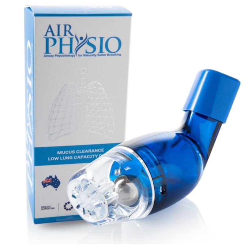ROYAL LEATHER BALM - Airphysio azul dispositivo PEPO para Baja Capacidad Pulmonar