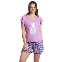 COD 1750 PIJAMA SHORT ALGODON DELGADO ESTAMPADO JUVENIL