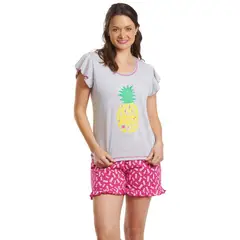 BECKIL - COD 1750 PIJAMA SHORT ALGODON DELGADO ESTAMPADO JUVENIL
