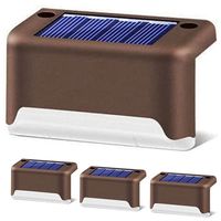 Foco Solar exterior balcón escaleras bordes Pack x 4