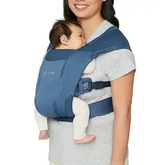 ERGOBABY - Portabebés Embrace Soft Air Mesh - Blue