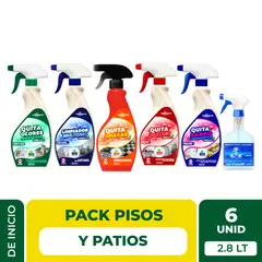 HIDROSHOCK - Limpieza de Pisos y Patios - Pack de Inicio