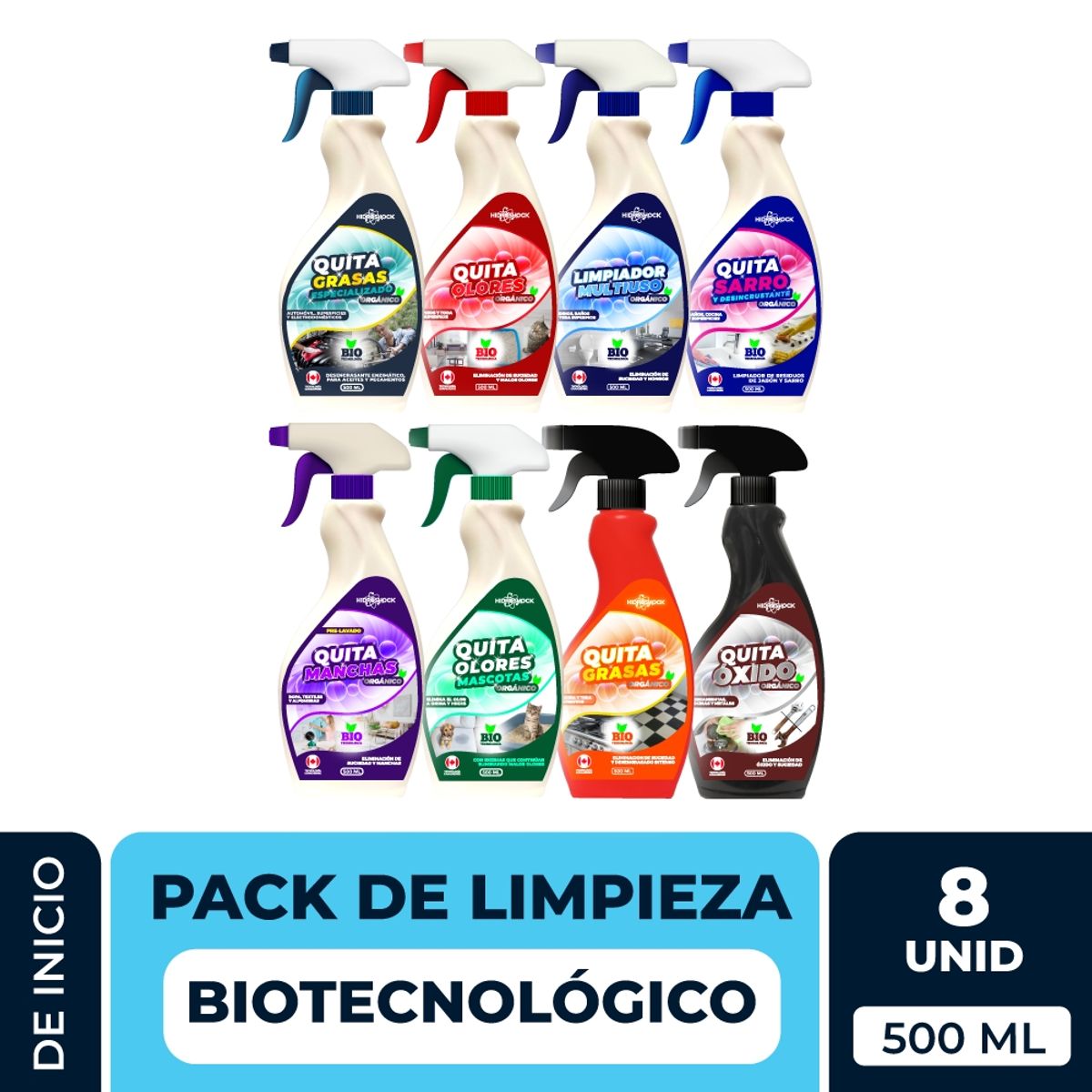 HIDROSHOCK - Limpieza Total - Pack de Inicio