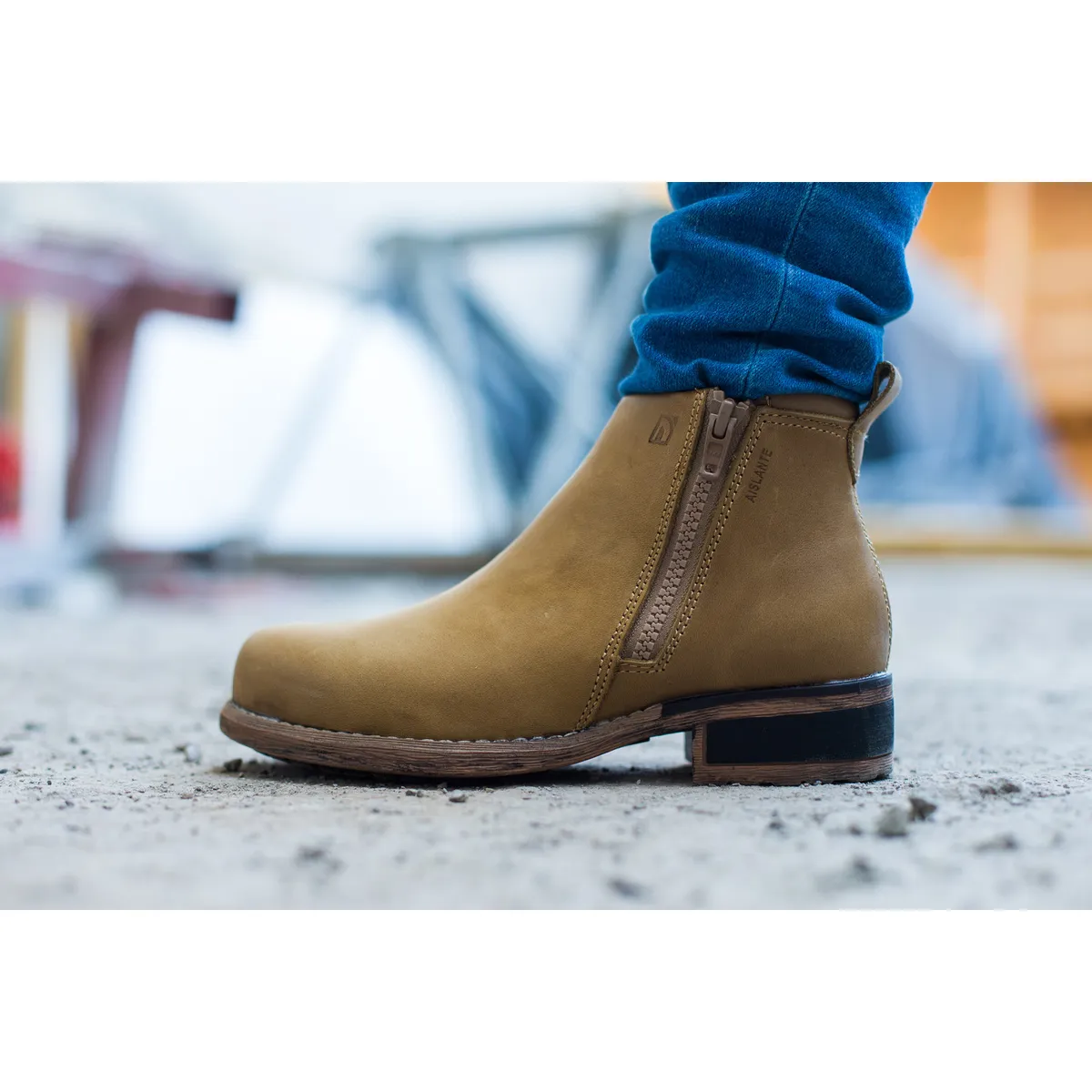 NORSEG - Zapato de Seguridad Nice Beige Mujer NORSEG