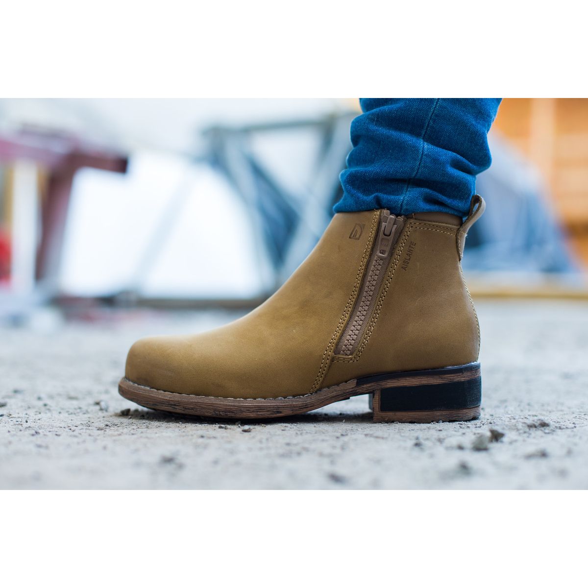 NORSEG - Zapato de Seguridad Nice Beige Mujer NORSEG