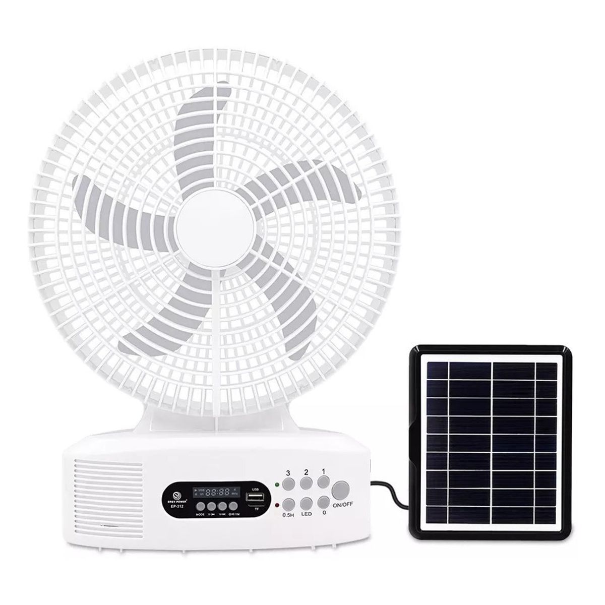 GENERICO - Ventilador Portátil Multifuncional Recargable