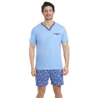 COD 3124 PIJAMA ALGODON DELGADO SHORT ESTAMPADO