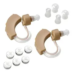 GENERICO - Pack x2 Audífonos Ortopédicos Amplificadores