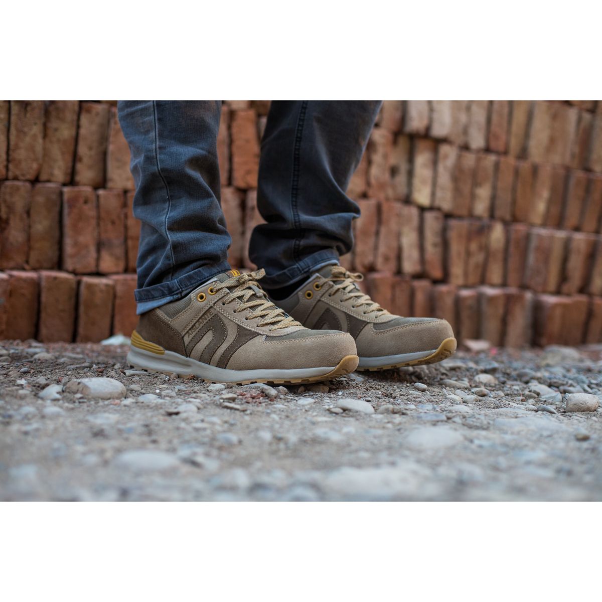 NORSEG - Zapato de Seguridad Eros beige Arena Hombre NORSEG