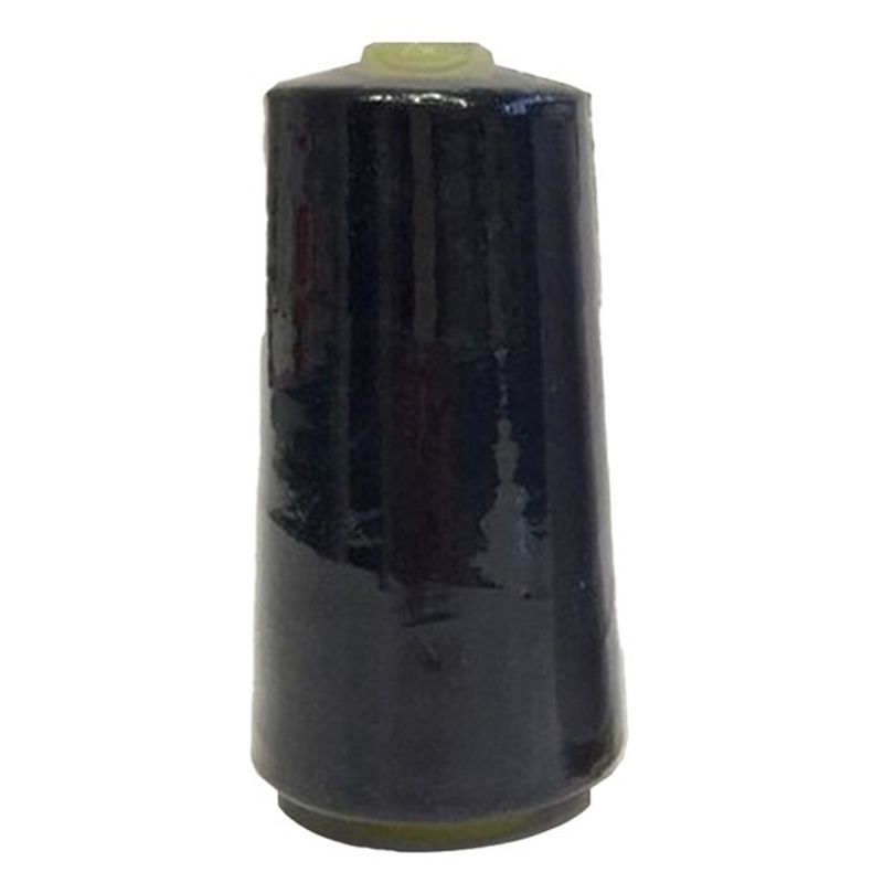 GENERICO - 3 hilos negros coser poliéster T120 2000 yardas c/u