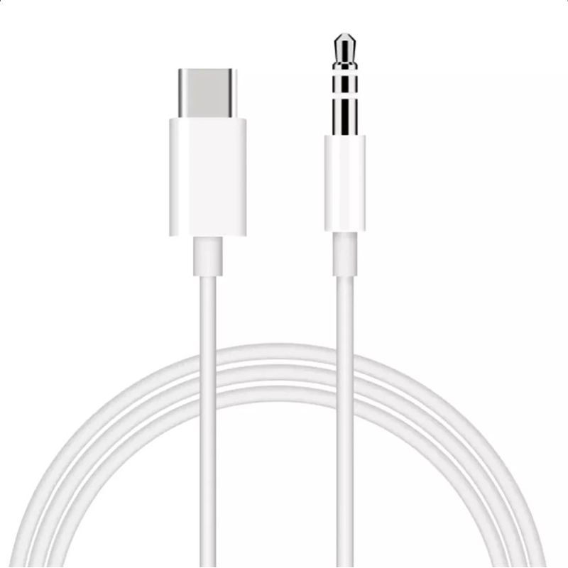 GENERICO - Cable Auxiliar Tipo C Jack Plug 35mm Macho Adaptador Audio