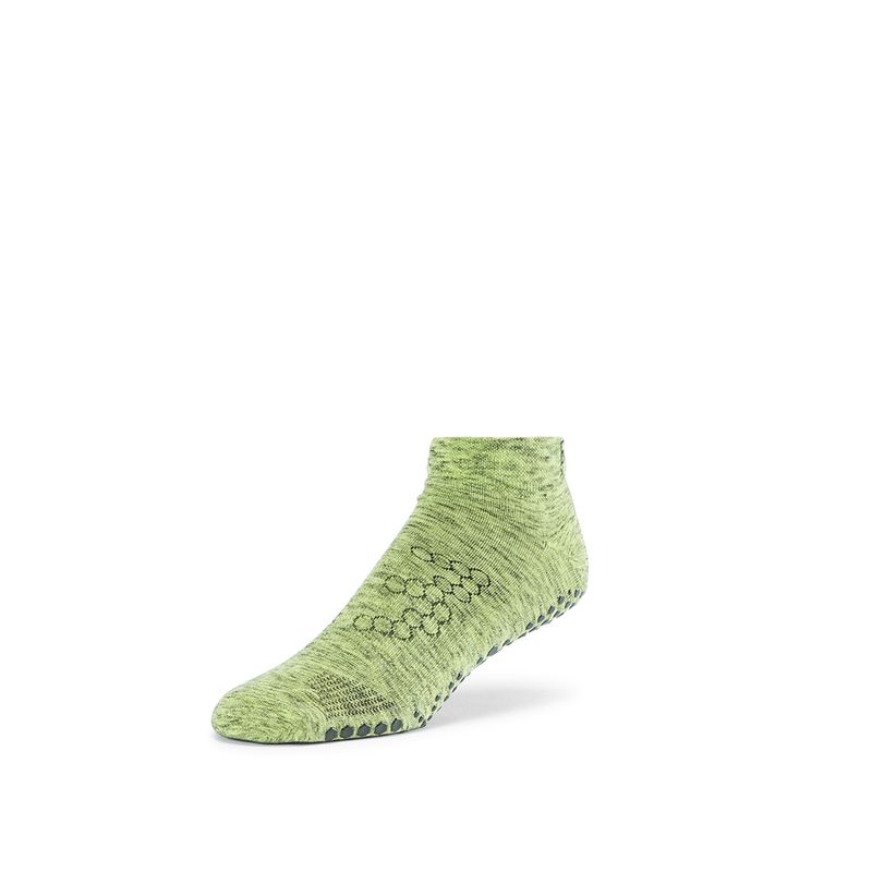 TAVI NOIR - Calcetín Antideslizante Invisible Verde Base 33