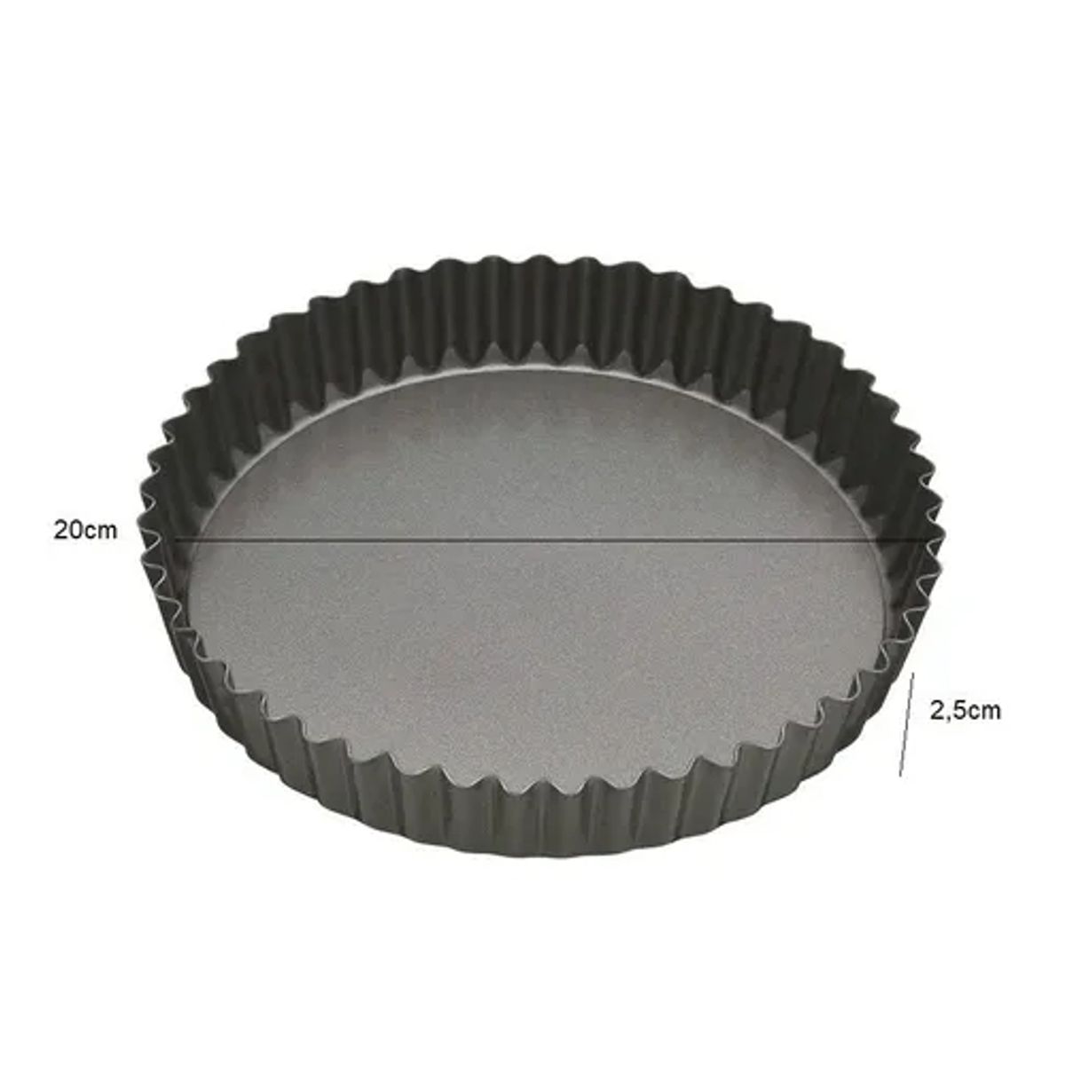 GENERICO - Pack X3 Molde Desmontable Molde Desmontables Reposteria 20cm