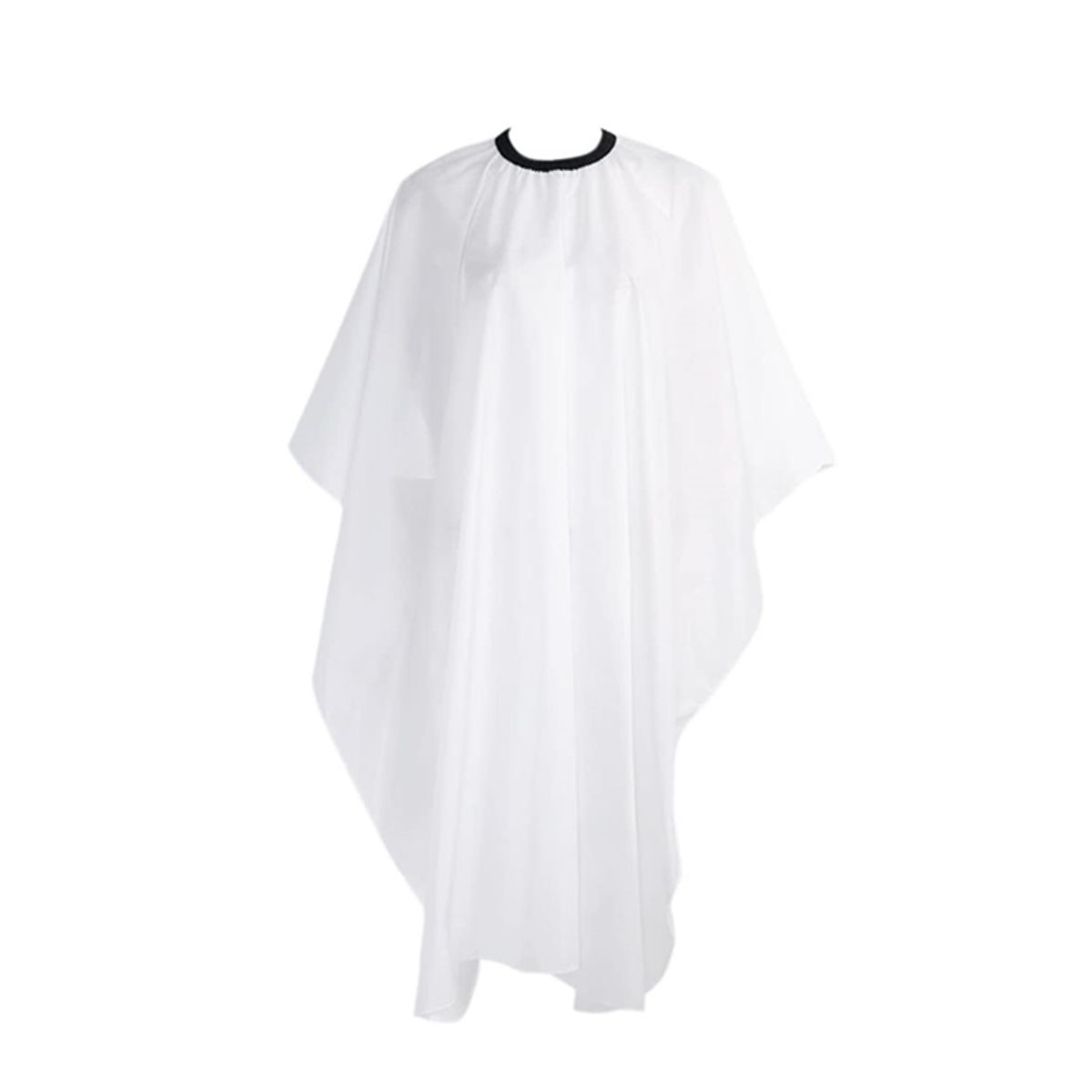 GENERICO - Capa Blanca De Peluquería Para Corte De Pelo