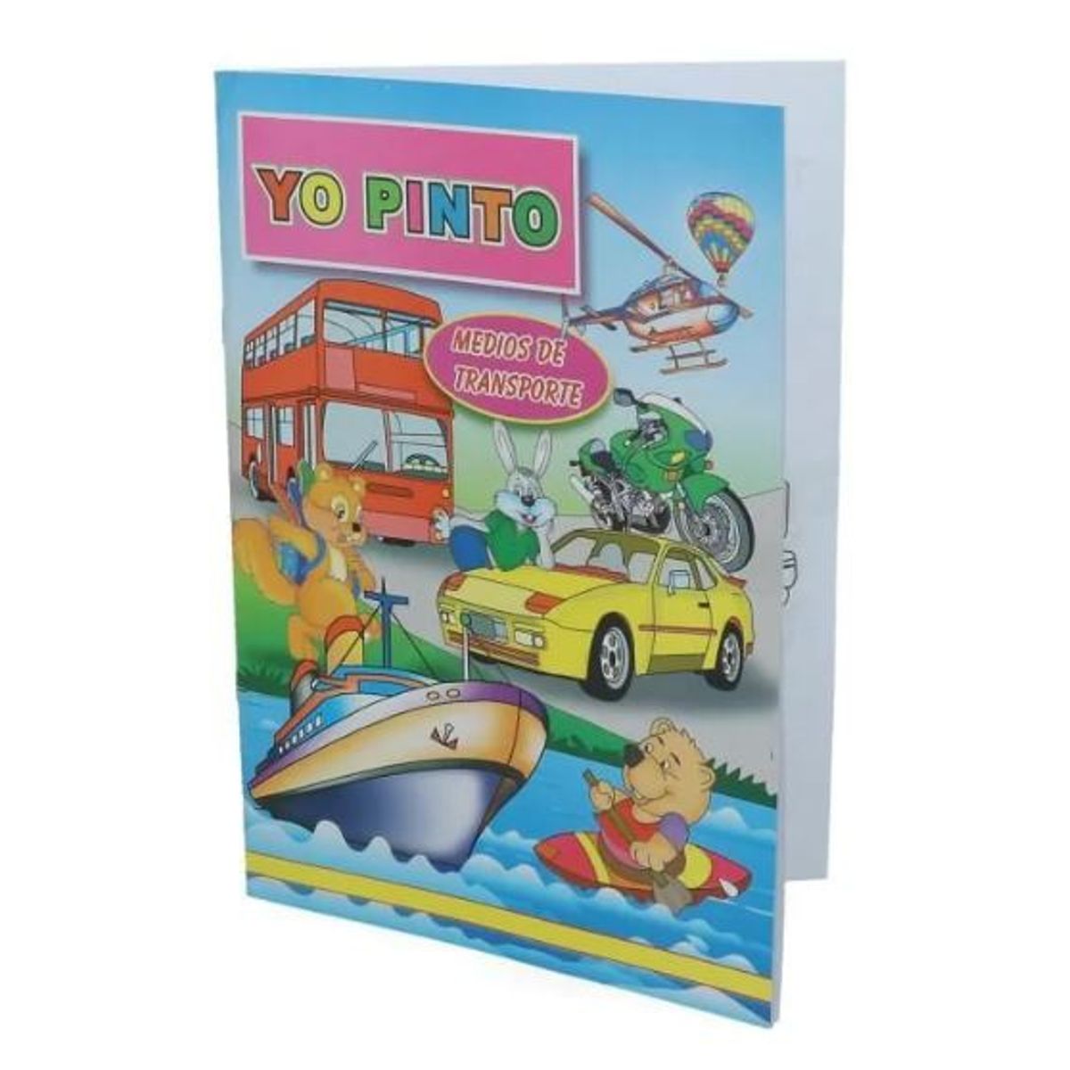 ART AND CRAFT - Libro para colorear Yo Pinto Transportes