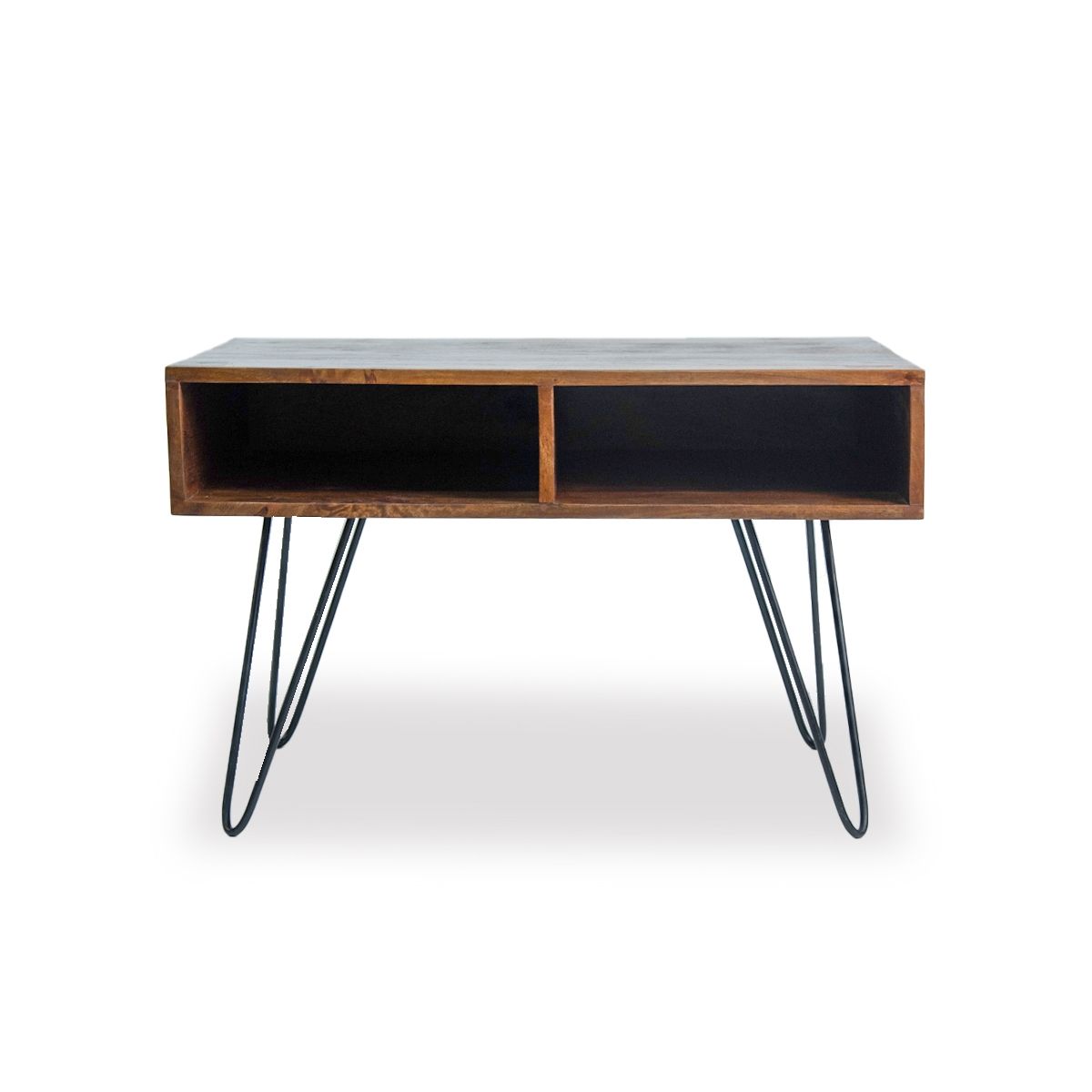 NECTAR - Mesa de Centro Madera de Mango patas de Metal