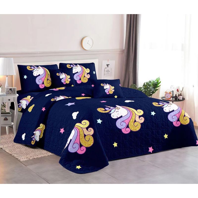 GENERICO - Cobertor Quilt De Verano Reversibles 1.5 Plaza.