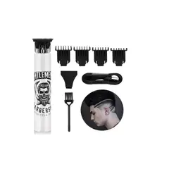 GENERICO - Cortador De Pelo Corta Barba Maquina Barba Calavera D9T9