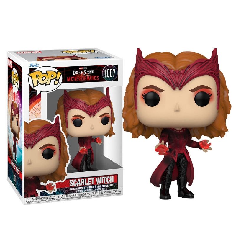 FUNKO - Funko Pop! Bruja Scarlata 1007 Doctor Stranger Scarlet