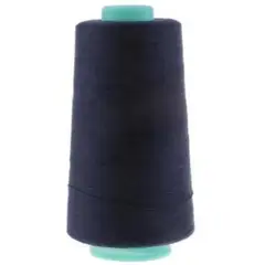 GENERICO - 1 Hilo azul marino poliéster T120 2000 yardas