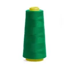 GENERICO - 3 Hilos verde navidad coser poliéster T120 2000 yardas c/u