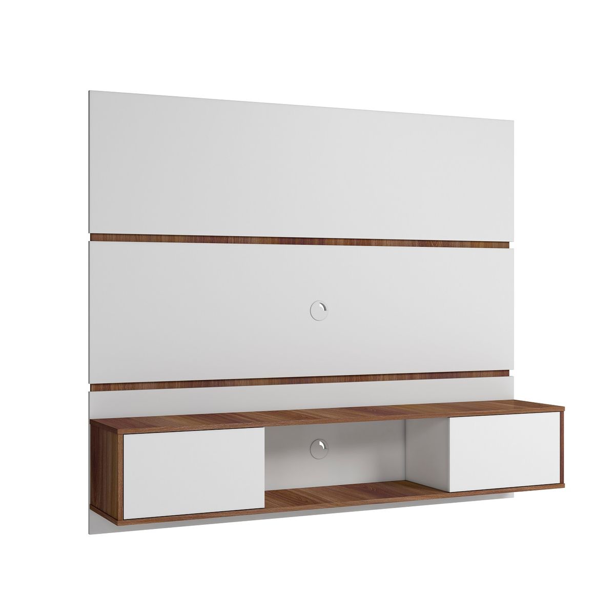 VE MUEBLES - PANEL RACK TV 65 NESKA BLANCO CASTAÑO