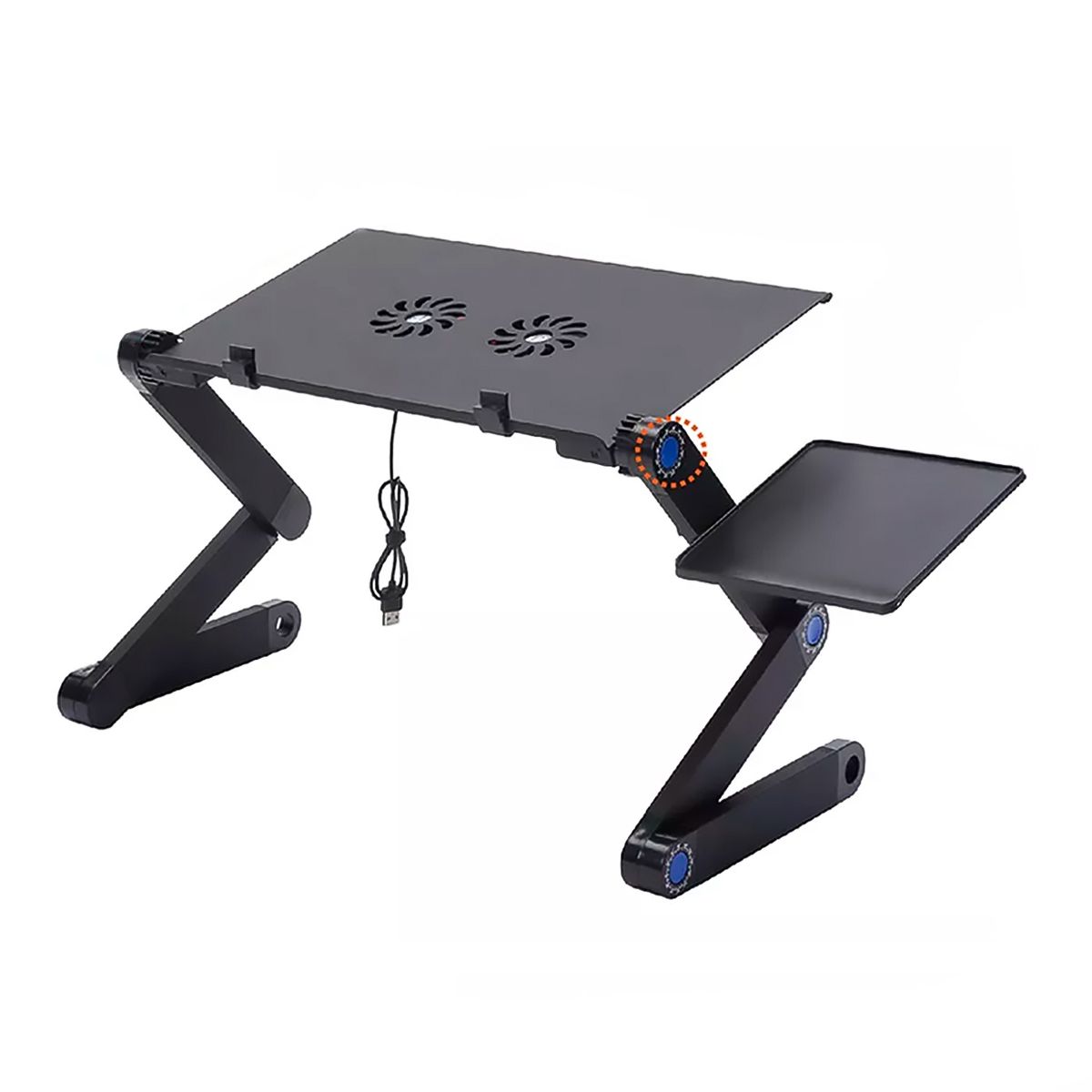 GENERICO - Soporte Notebook Alzador Elevador Plegable Ajustable