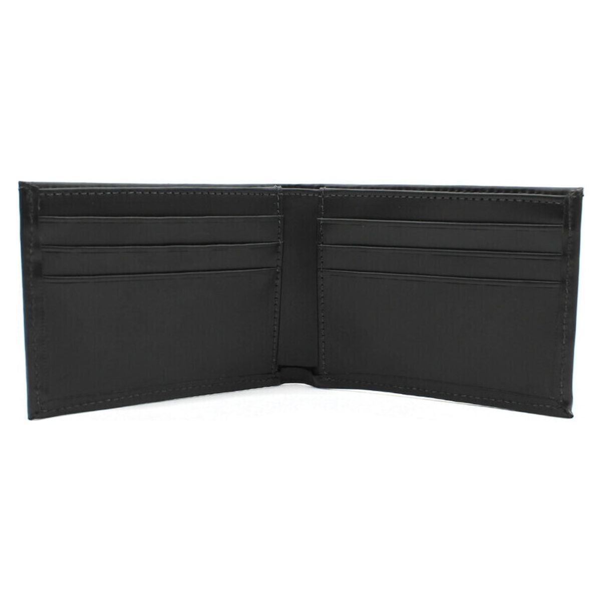 BE FLEX - Billetera Cuero Natural Negra