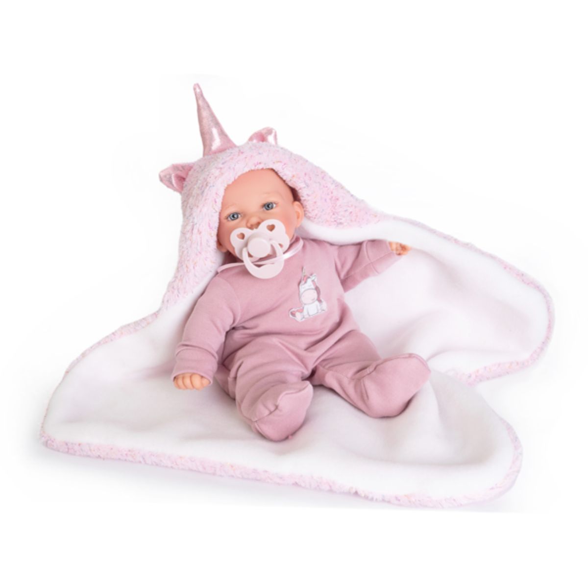 ANTONIO JUAN - Bebé Petit Palabritas Antonio Juan Manta Unicornio