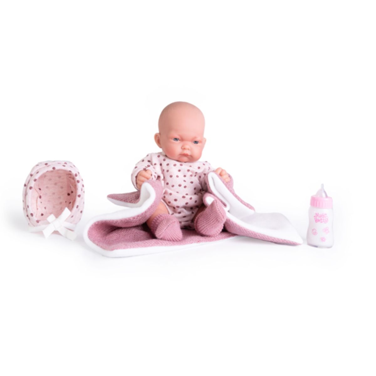 ANTONIO JUAN - Bebé Reborn Pitu Antonio Juan Ropa Lunares