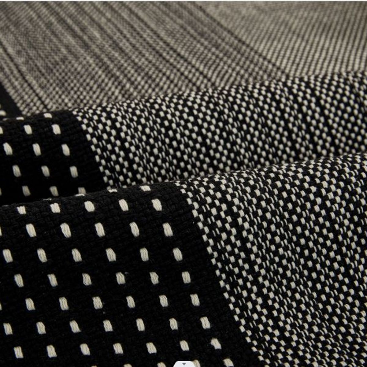 GENERICO - Piecera de Algodon-Lino 60*180 + 02 Fundas de cojin