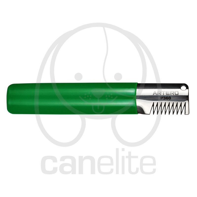 GENERICO - Cuchilla para stripping verde diente muy ancho
