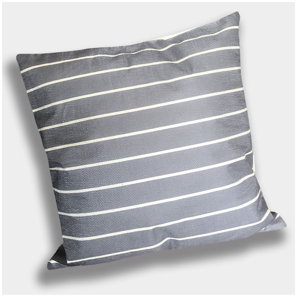 LIVING MARKET - Cojín Rayas 45x45 Lino Living Market