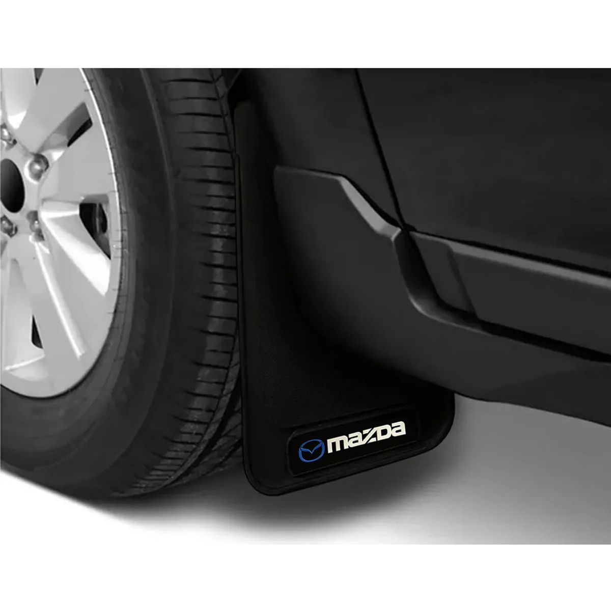 GENERICO - Pack 4 Guardabarro Guardafango Mazda Para Autos Universal