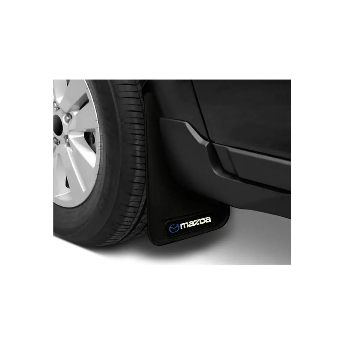 GENERICO - Pack 4 Guardabarro Guardafango Mazda Para Autos Universal