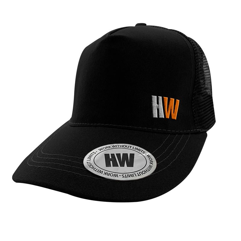 HARDWORK - Jockey Snapback Hw Negro