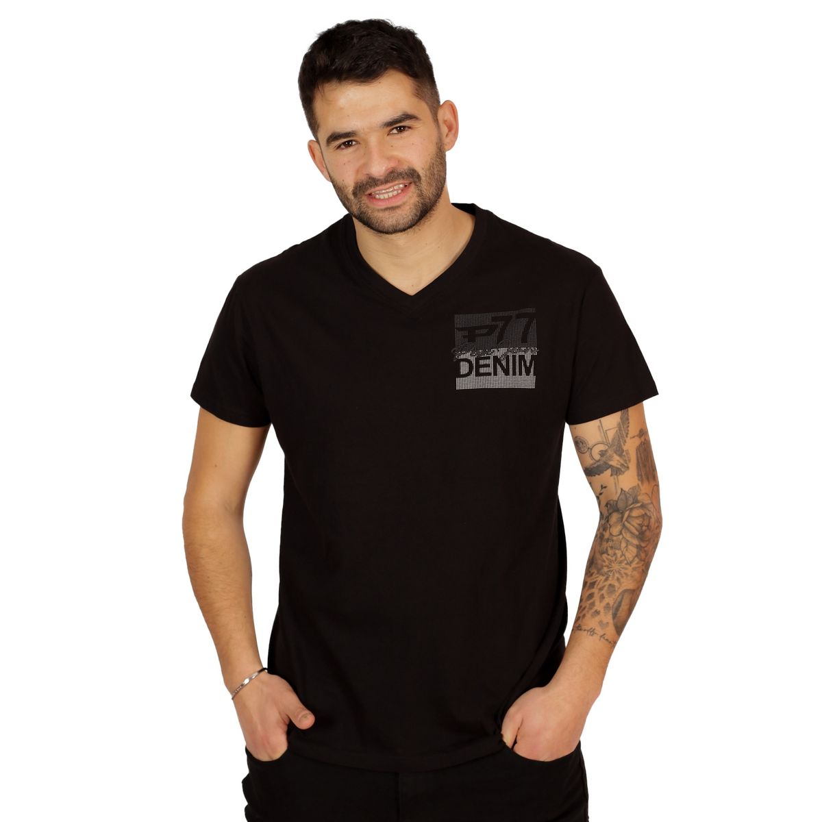 PEROE - Polera Smith II Negra Peroé