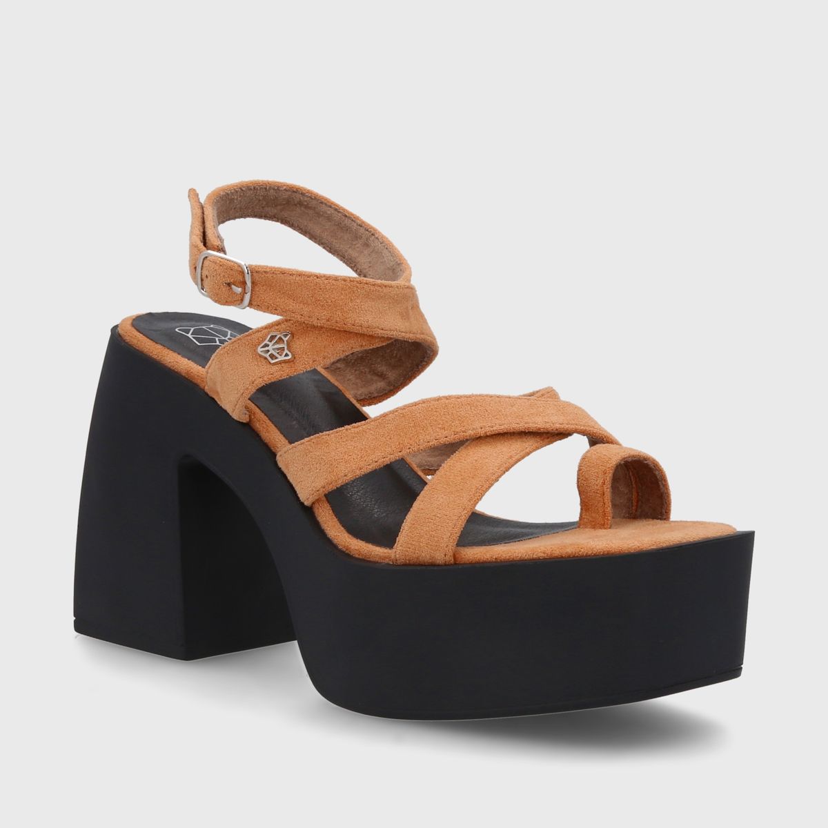 GOTTA - Sandalia Mujer Plataforma Camel 35151