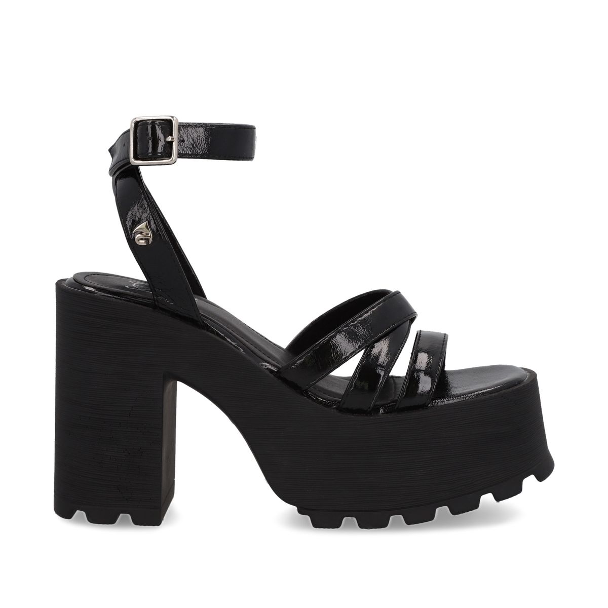 GOTTA - Sandalia Mujer Plataforma Negra 35282