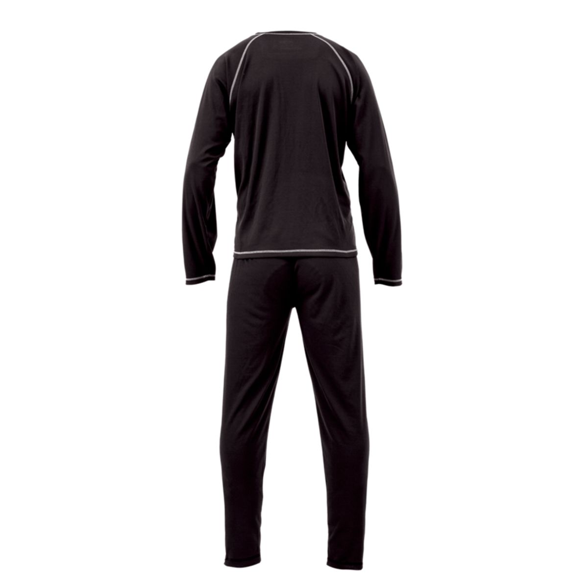 HARDWORK - Conjunto Primera Capa HW Poliester Cooldry Negro