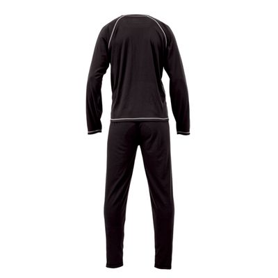 Imagen 2 del producto Conjunto Primera Capa HW Poliester Cooldry Negro