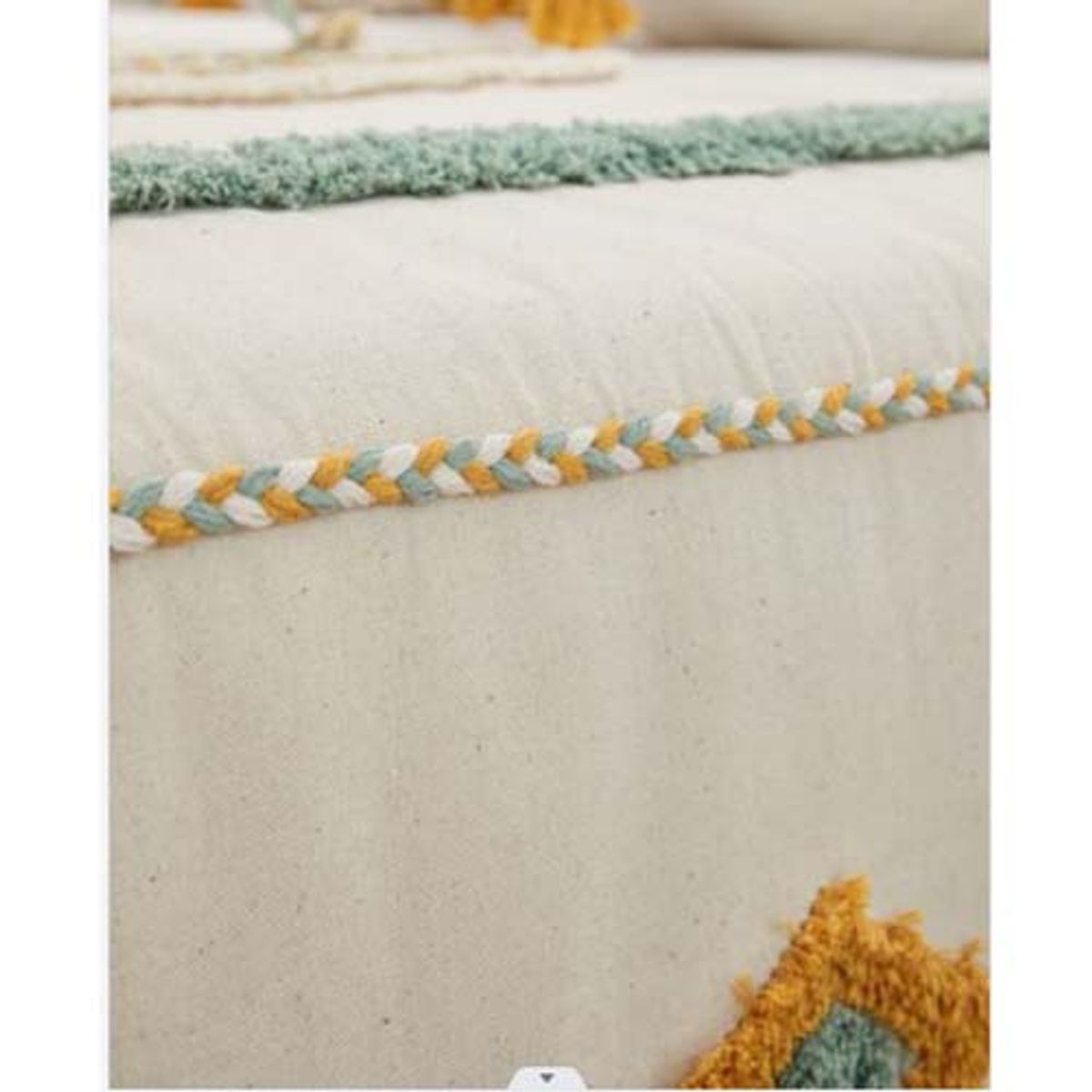 GENERICO - Set Piecera Boho 60 X 210 +2 fundas